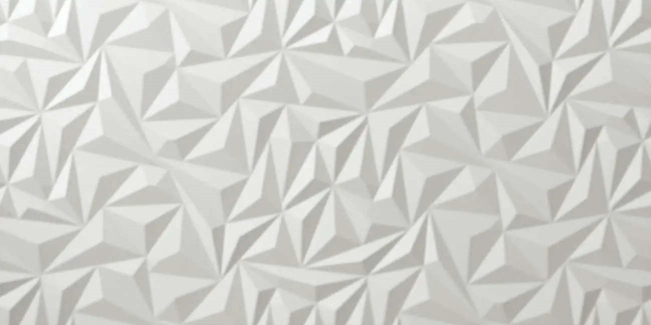 3D Angle White Matt 40×80