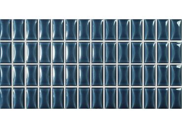 3D Bars Bevel Sapphire Gloss 12.5X25