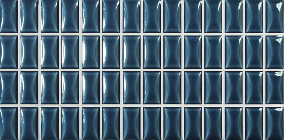 3D Bars Bevel Sapphire Gloss 12.5X25