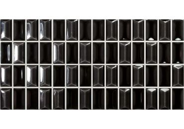 3D Bars Diamond Onix Gloss 12.5X25