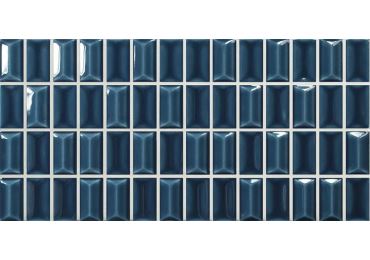 3D Bars Diamond Sapphire Gloss 12.5X25
