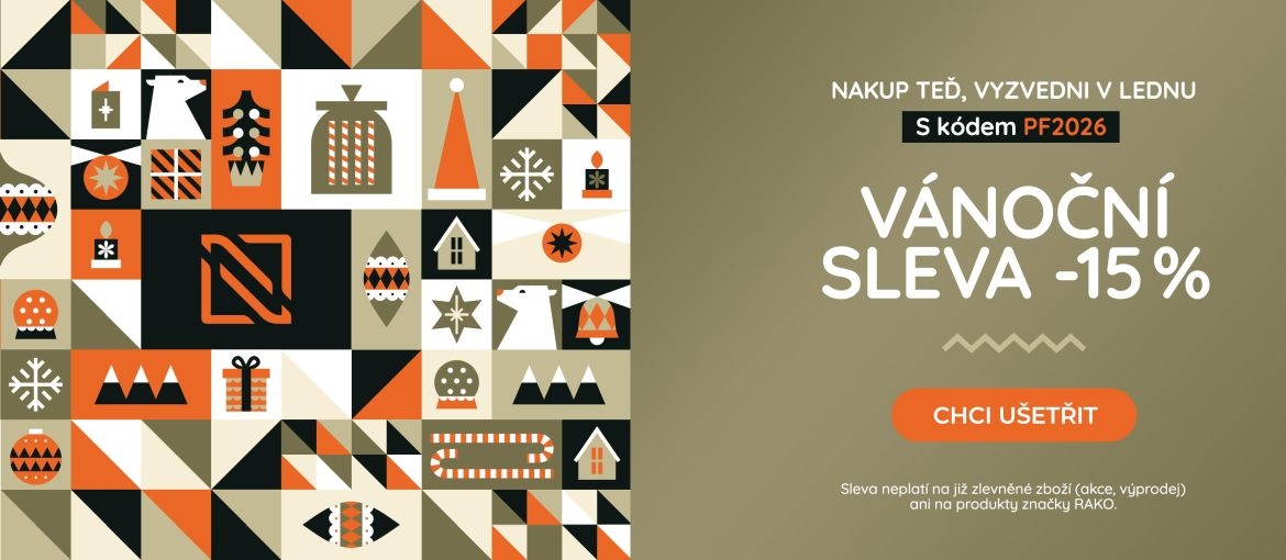 Nakupte teď se slevou, vyzvedněte v lednu