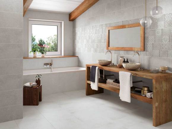 Koupelna imitace cement Argenta