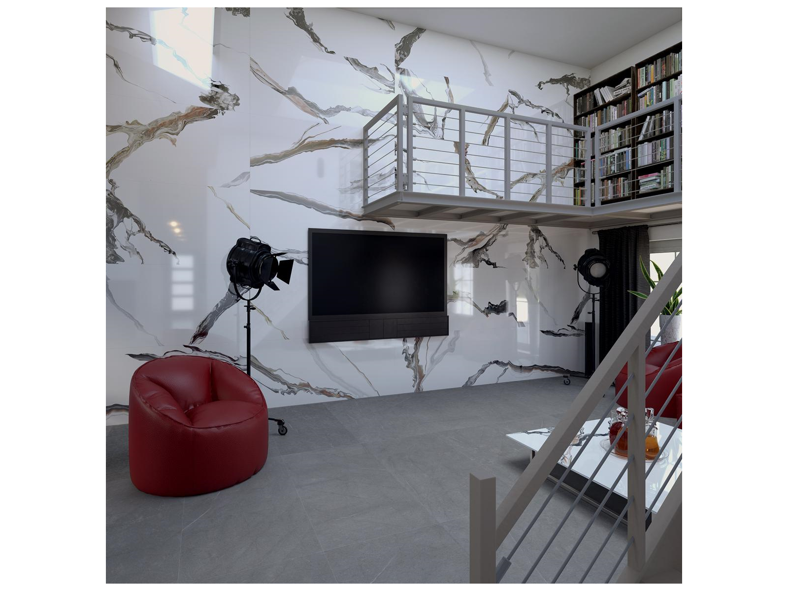 Acuarela White 60X120