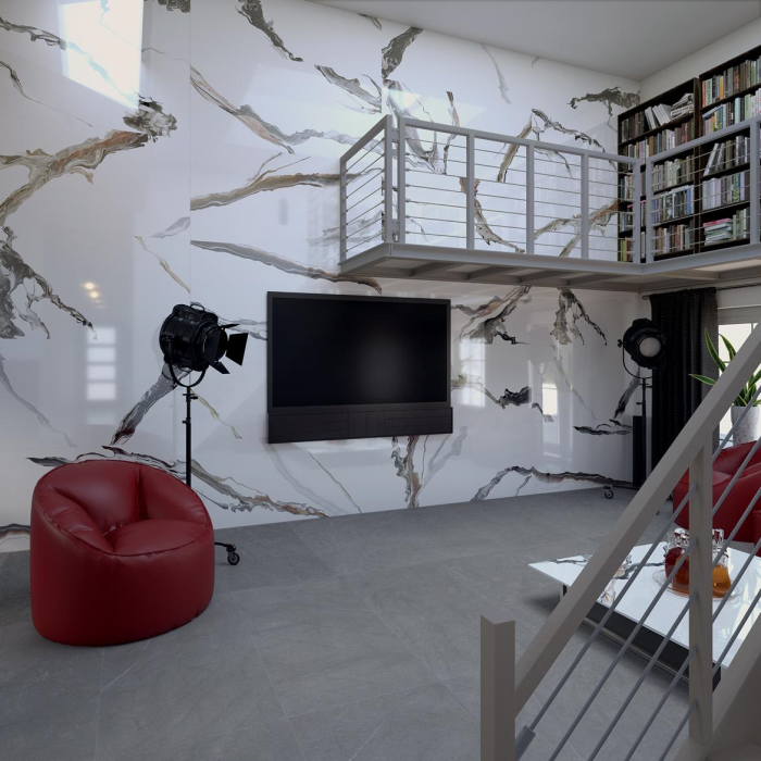 Acuarela White 60X120