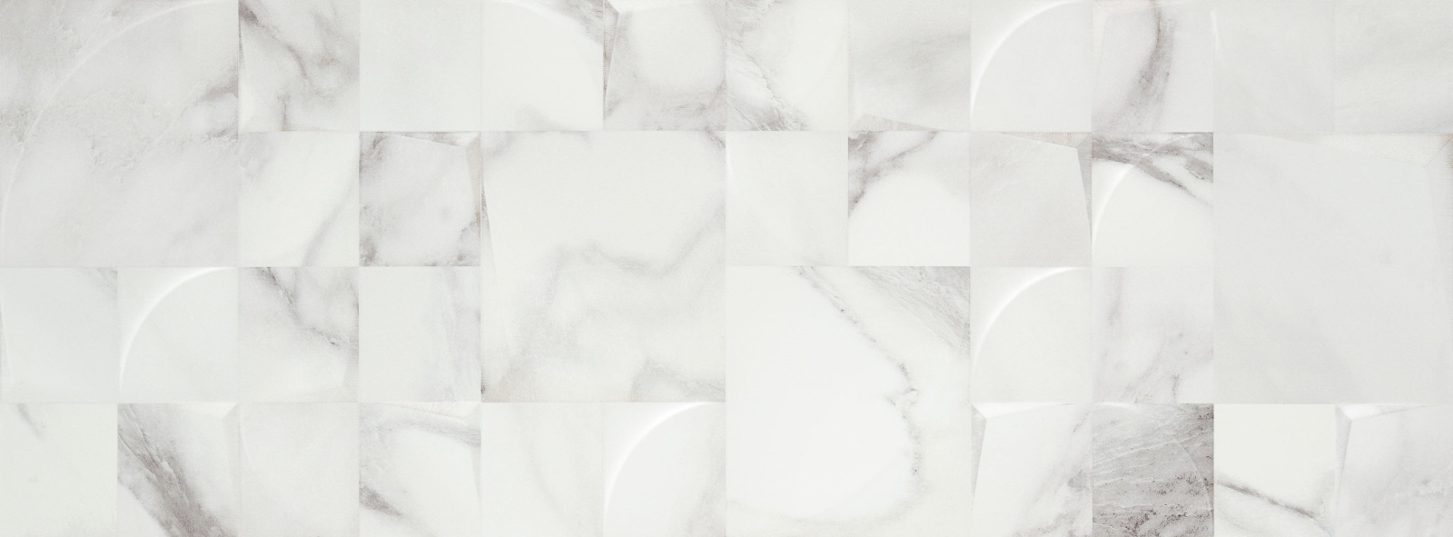 Allison Blanco Mosaic Brillo 33,3X90