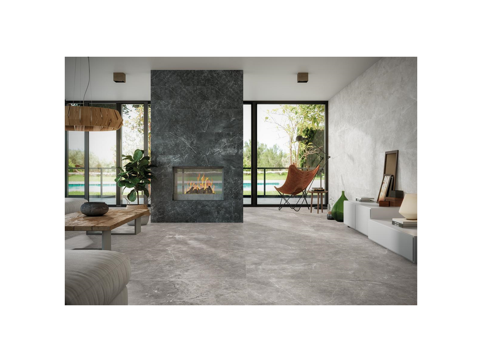 Amalfi Gris Mate 100X100