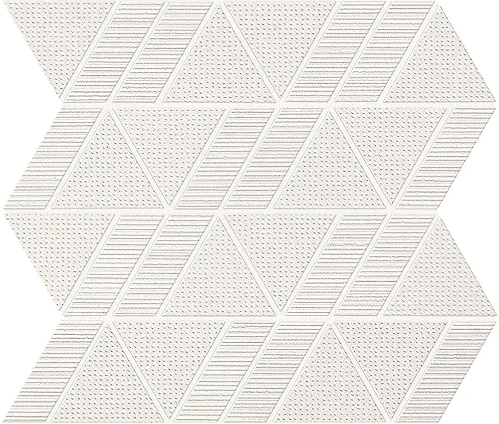 Aplomb White Mosaico Triangle 30,5×31,5