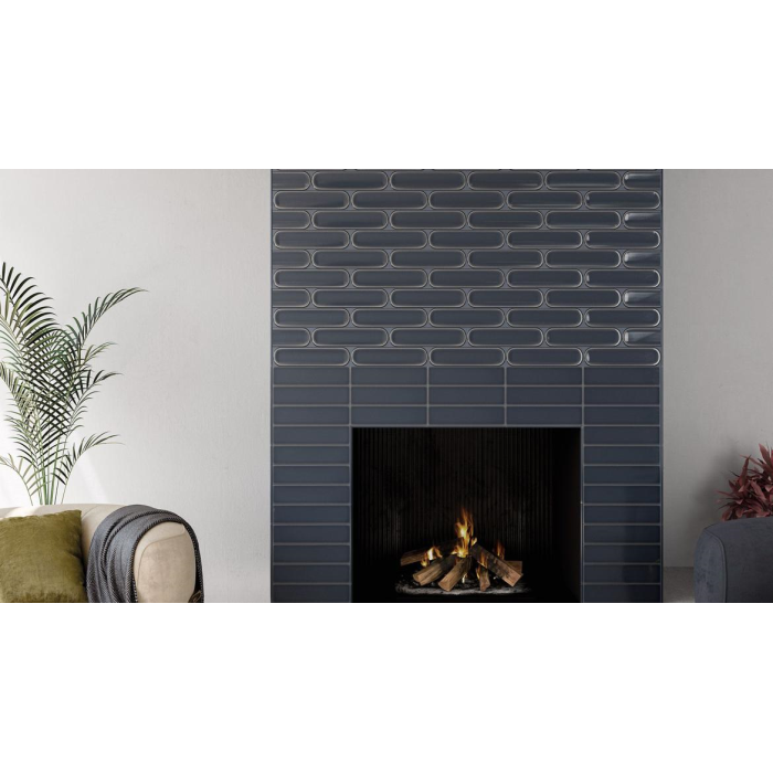 Aquarelle Mint Grey Gloss 7,5X30