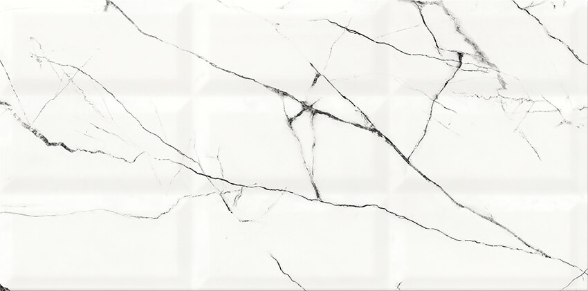 Arce White Struktura Lesk 30X60