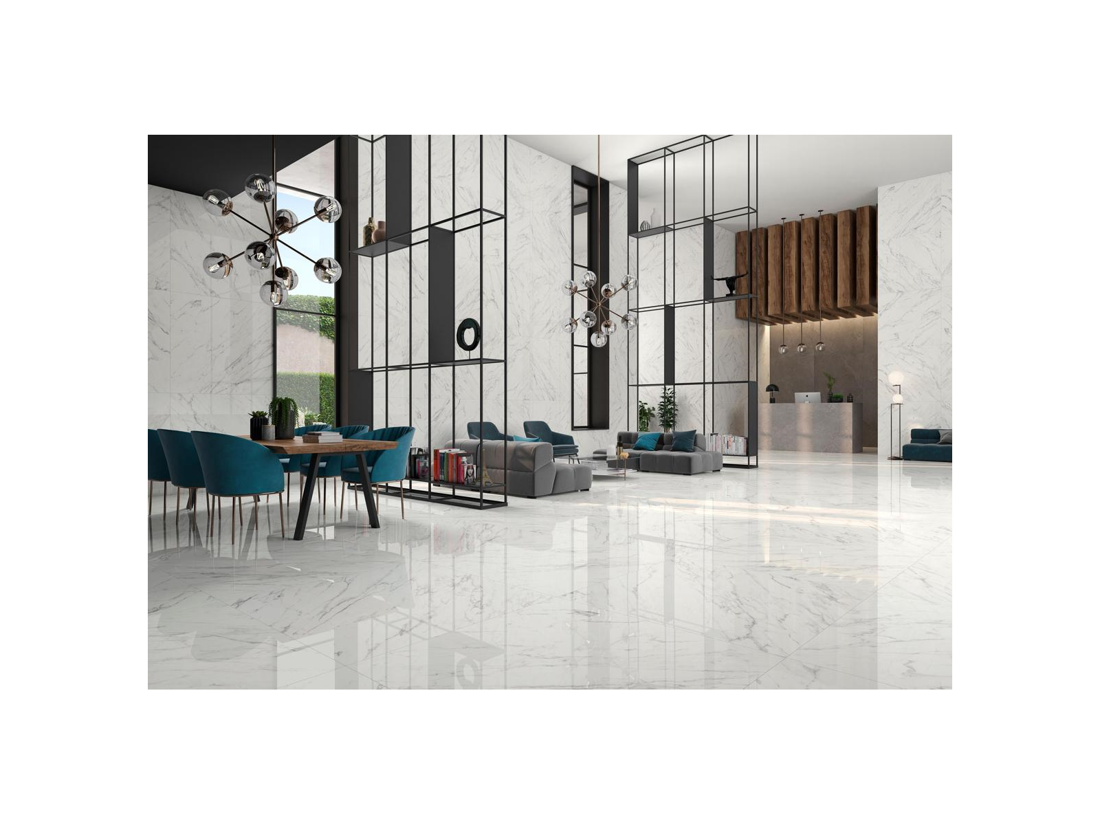 Ares White Polished 30X60