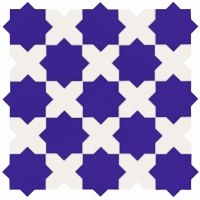 Argile Cross Bianco 18x18