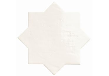 Argile Star Bianco 18x18