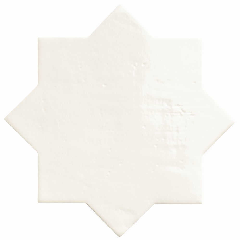 Argile Star Bianco 18x18