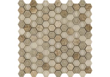 Aura Hexagon Creams 29X30