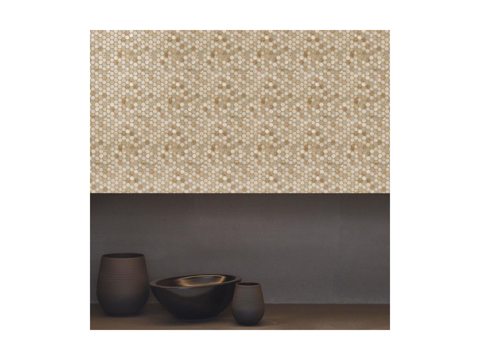 Aura Hexagon Creams 29X30