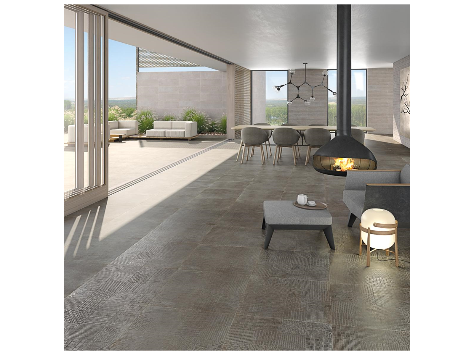 Avelin Mosaic Ceniza   30X30