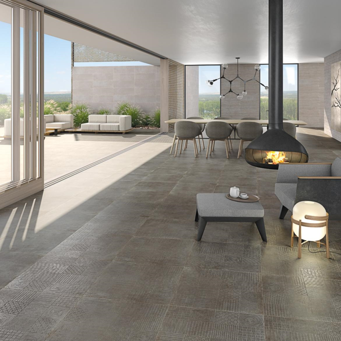 Avelin Mosaic Ceniza   30X30