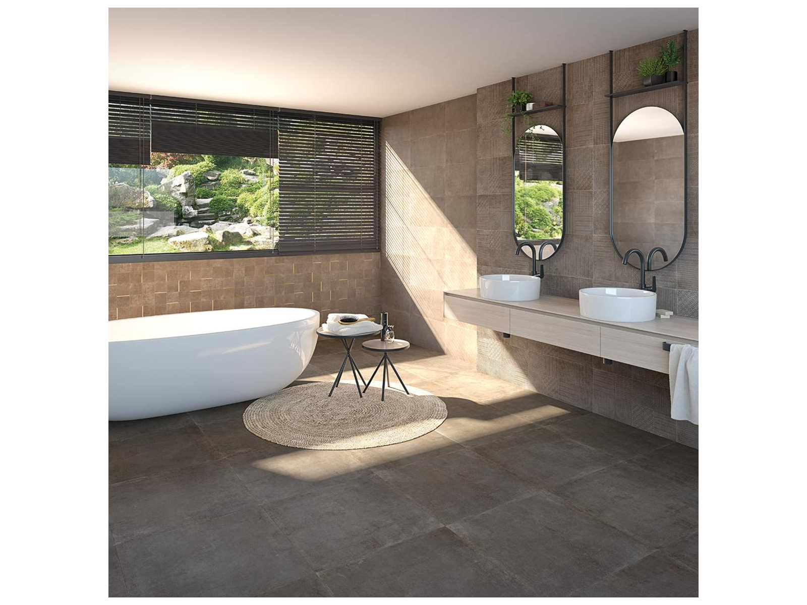 Avelin Mosaic Sand   30X30