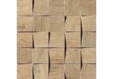 Axi Golden Oak Mosaico D 35×35