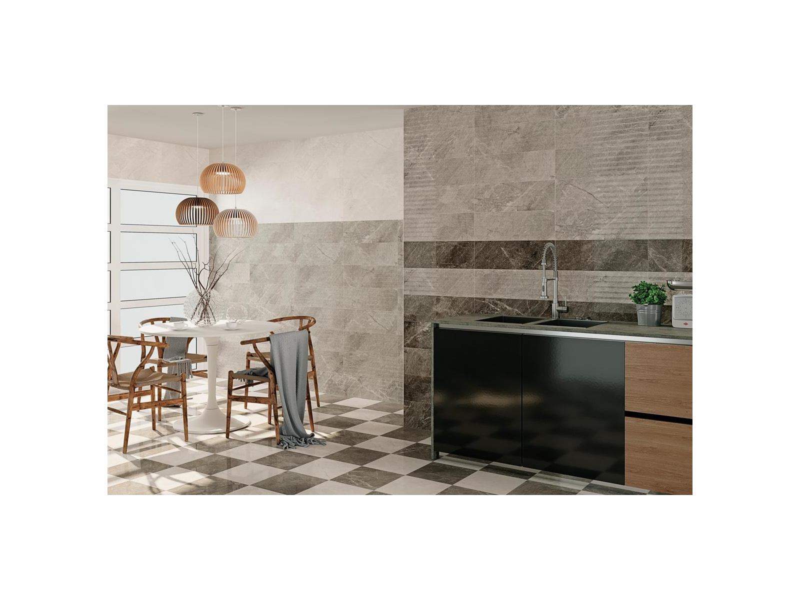 Balkan Grafito Pavimento 31,6X31,6