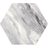 Bardiglio Hexagon Dark 17,5x20