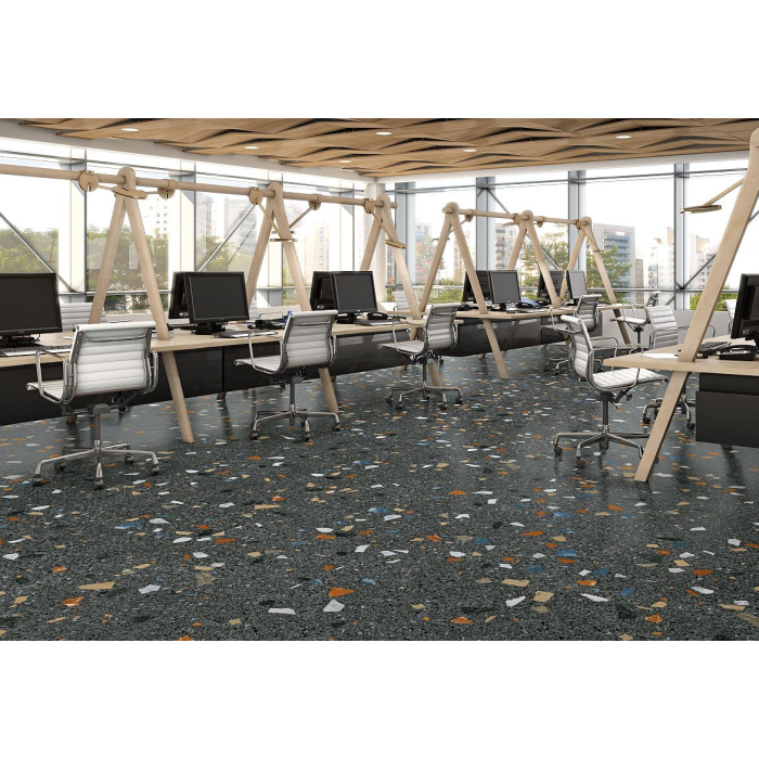 Battuto Grafito 20x20