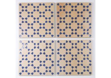 Bejmat Decor Biscuit Azur 15X15