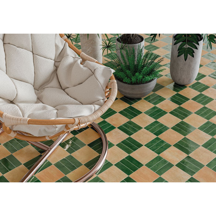 Bejmat Square Tan Matt 15X15