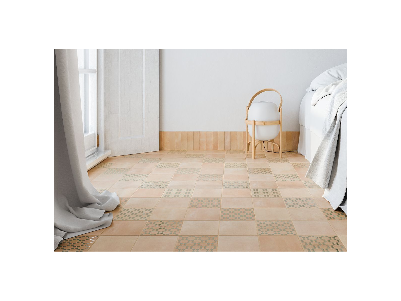 Bejmat Square Tan Matt 15X15