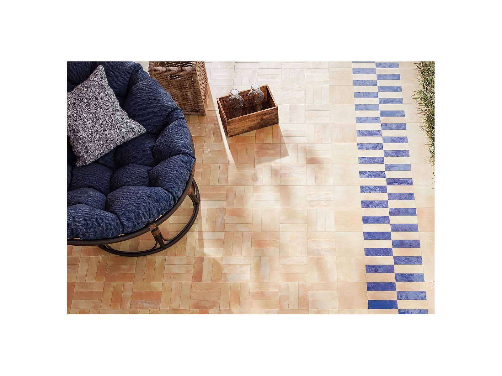 Bejmat Square Tan Matt 15X15