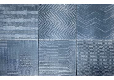 Beret Night Blue Matt Decor 12X12