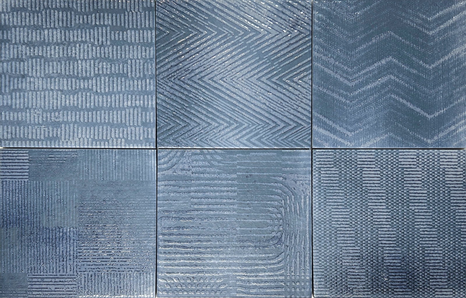 Beret Night Blue Matt Decor 12X12