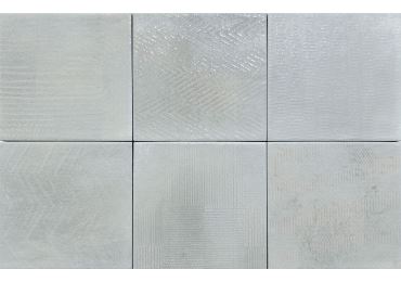 Beret Silver Matt Decor 12X12