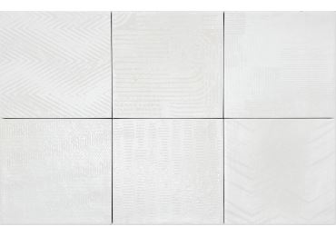 Beret White Matt Decor 12X12