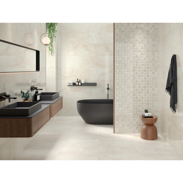 Bibury White Brillo 33,3X90