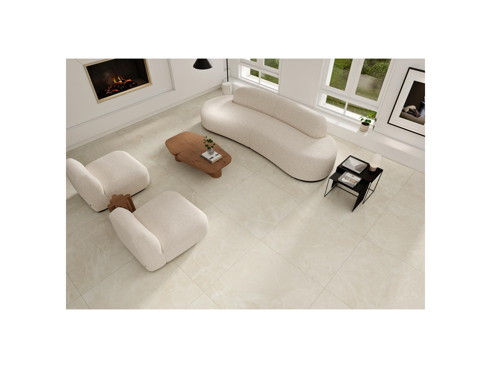 Blade Beige Mate 100X100