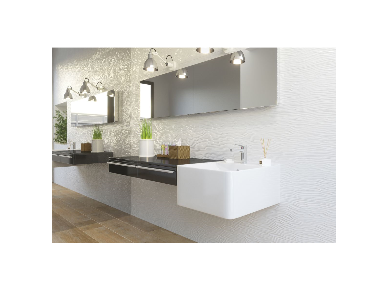 Blanco Mate 30X90X1,2