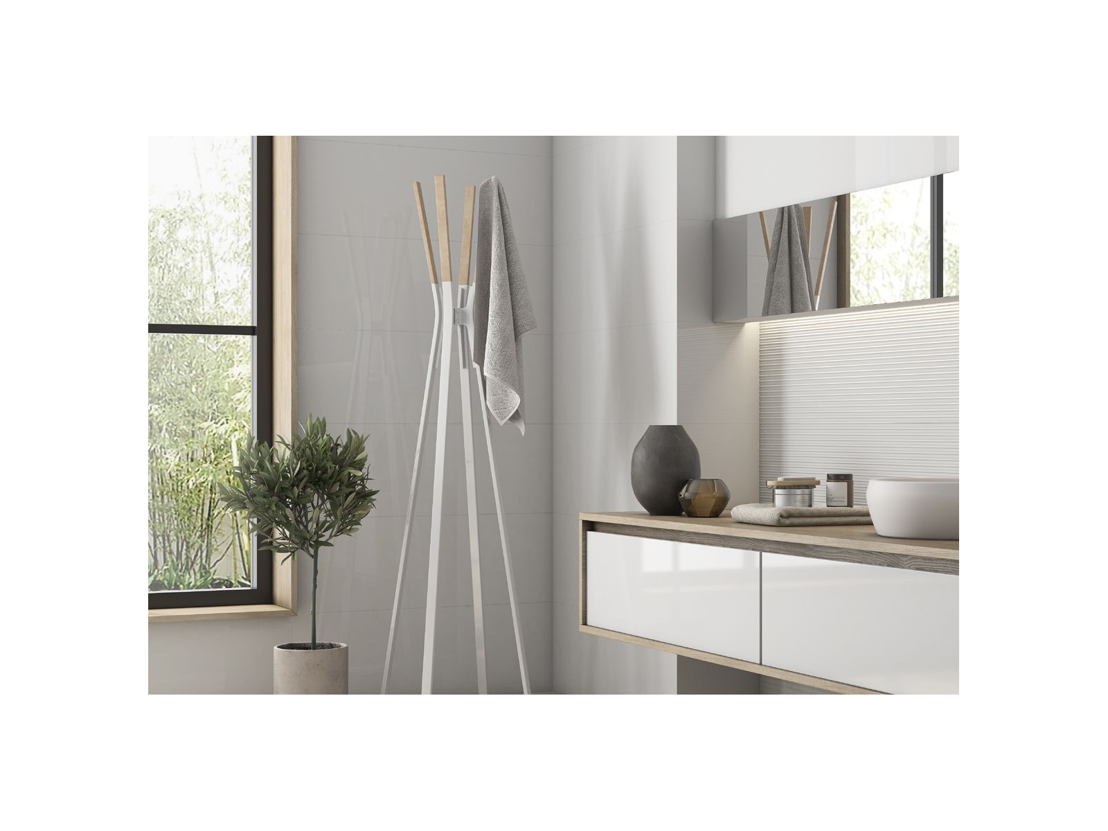 Blanco Mate 30X90X1,2