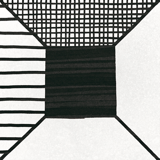 Block B&W 20X20