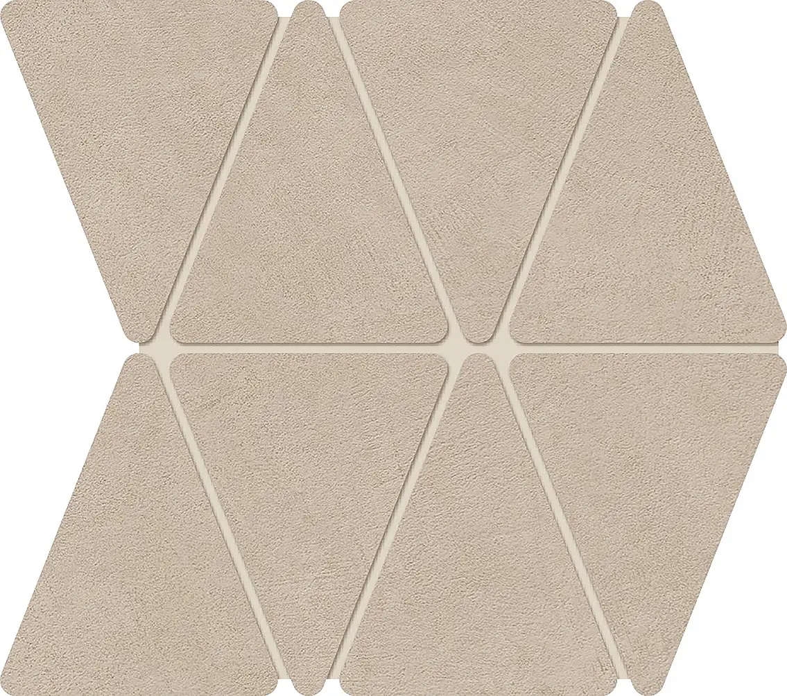 Boost Natural Ash Mosaico Rhombus 33,8×36,7