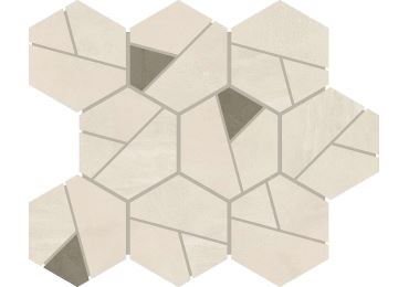 Boost Pro Ivory Mosaico Hex Olive 25×28,5
