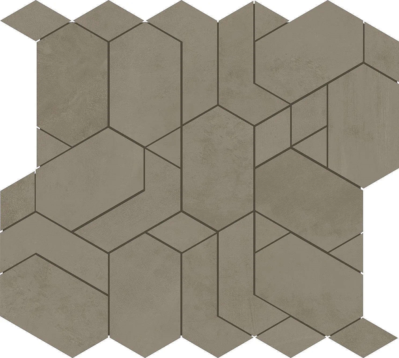 Boost Pro Taupe Mosaico Shapes 31×33,5