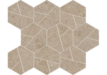 Boost Stone Clay Mosaico Hex 25×28,5