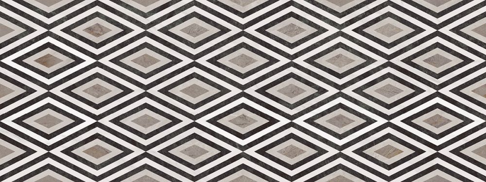 Borghini White Glossy Decor 44,6x119,3