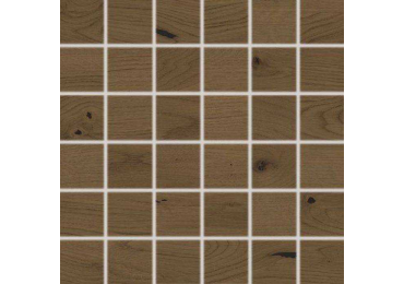 Bricola Tmavě Hnědá Mat Rektifikovaná 30X30