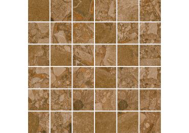 Brown Mosaic Wash   30X30