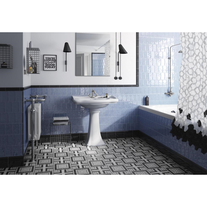 Bullnose Masia Negro 7,5x15