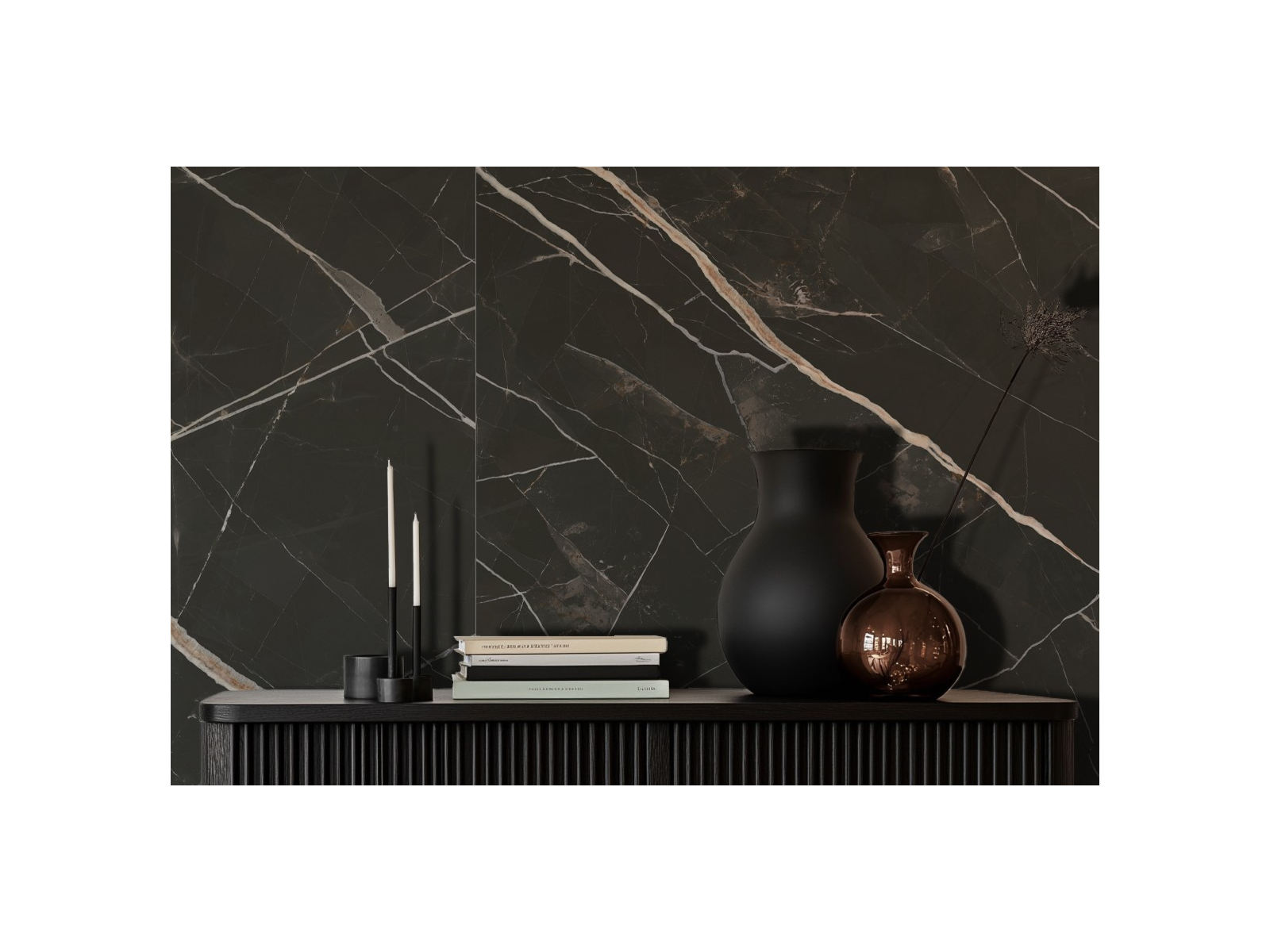 Calacata Black  119X119