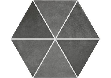 Capri Black Hex 23X27